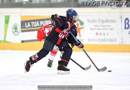 2017-01-05 Pergine-Hockey Milano Rossoblu U14 (7-1)